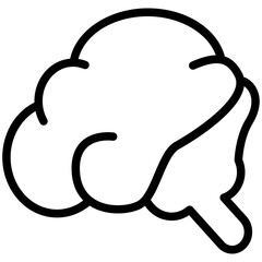 brain line icon