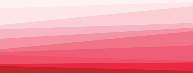 Abstract striped line background vector design template. Red pink colors theme.