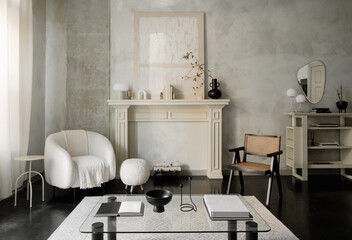 Minimal Monochrome Interiors