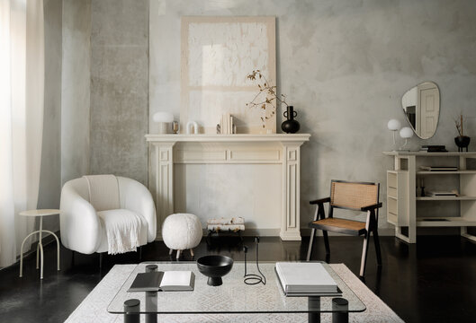 Minimal Monochrome Interiors