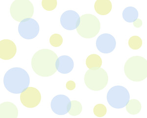 ランダムな水玉模様　背景