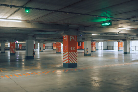 Vacant garage spaces