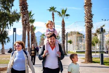 family portrait: multigenerational family