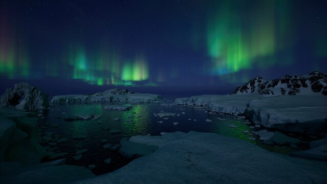 Artic Ice Waters