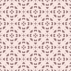 Fototapeta premium Abstract tileable geometric pattern. A seamless background, vintage texture. 