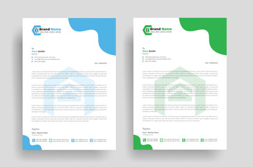 Professional Business letterhead Design template
