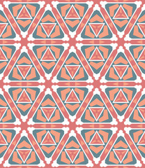 Abstract tileable geometric pattern. A seamless background, vintage texture.	