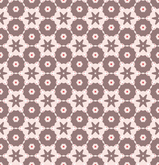 Abstract tileable geometric pattern. A seamless background, vintage texture.	
