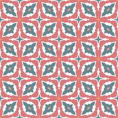 Abstract tileable geometric pattern. A seamless background, vintage texture.	