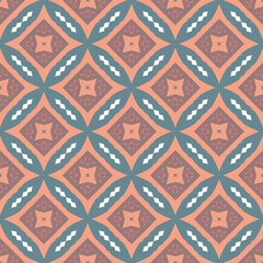 Abstract tileable geometric pattern. A seamless background, vintage texture.	