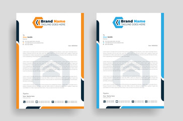 Professional Business letterhead Design template
