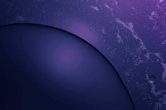 Abstract purple sphere