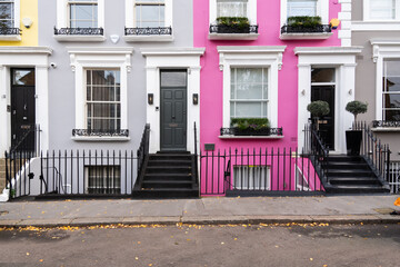 Houses In Notting Hill, London