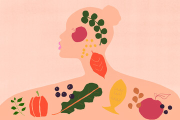 Food microbiome gut brain connection