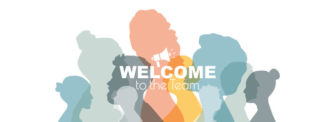 Welcome to the Team banner.