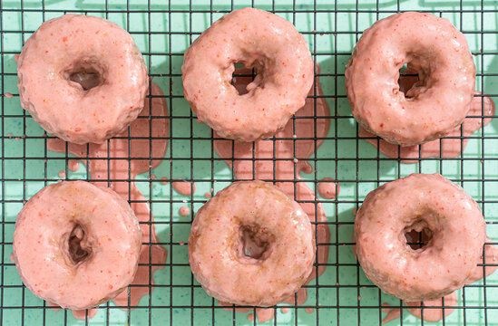 Glazed Donut Closeup - Powered by Adobe