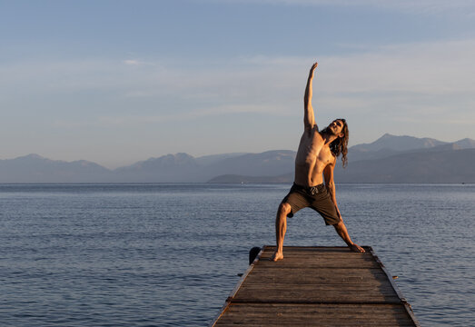 Yoga on Jetty