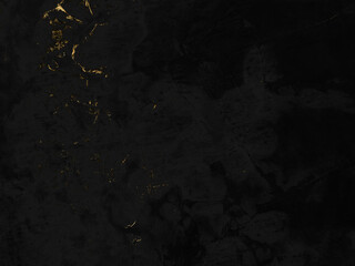 Black and gold marble luxury wall texture with shiny golden line pattern abstract background design for a cover book or wallpaper and banner website.