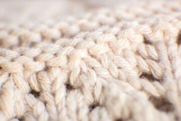 Textured background made with fabric mesh picked up in detail, close up.