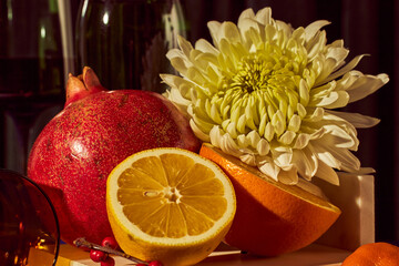 Still life, fruit life. 