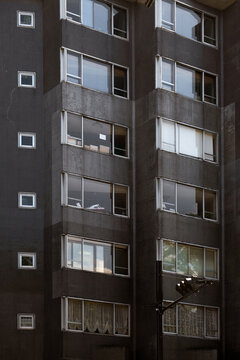 Closeup architectural details, residential
