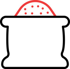 Flour Vector Icon
