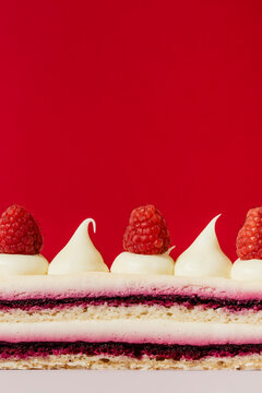 Raspberry cake