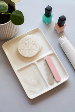 beauty flatlay