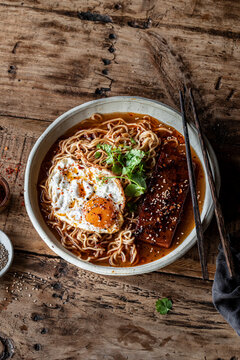 Vegetarian Noodle Soup 