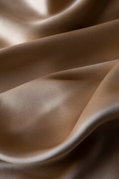 Beige silk