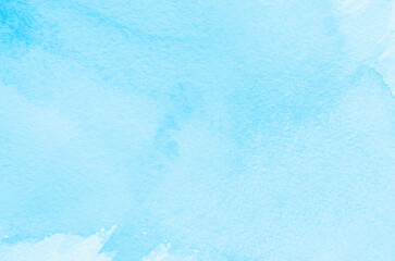 Abstract blue watercolor background