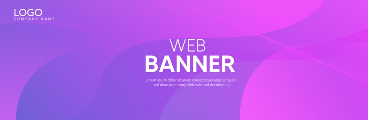 Abstract Purple background with waves