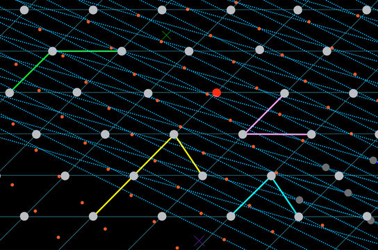 Geometrical Mathematical Technical Illustration