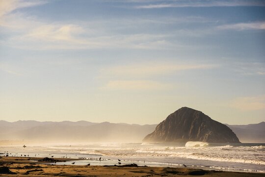 Moro Rock at Central Coast Coastline
