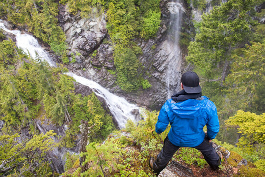 Mountaineering trip to the Clarke Group, Harrison, British Columbia.