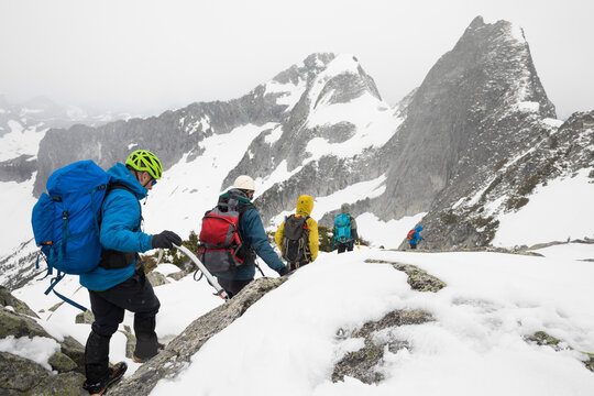 Mountaineering trip to the Clarke Group, Harrison, British Columbia.