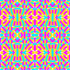 Obraz premium pattern with colorful hearts