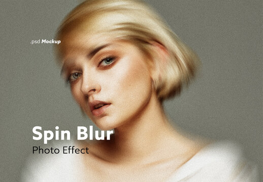 Spin Blur Photo Effect