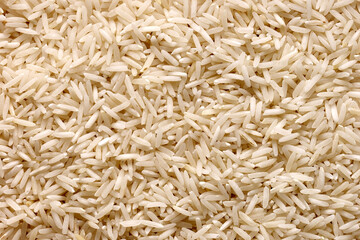basmati rice grain surface