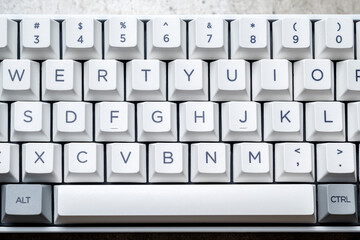 The mechanical keyboard