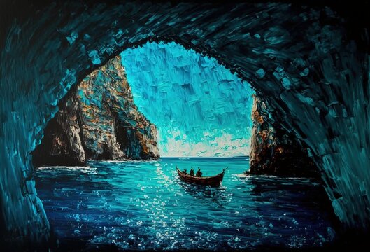 Blue Grotto Capri Images – Browse 4 Stock Photos, Vectors, and