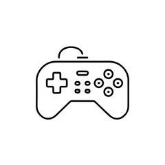 Video Game Controller, pixel perfect vector graphic illustration icon