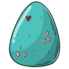 Easter PNG element, hand drawn doodle, cartoon clip art for stickers, prints, cards, posters, sublimations, etc. 