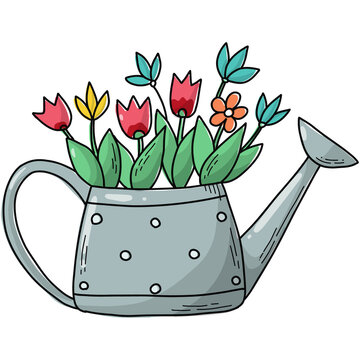 Garden Watering Can 2 Litre - Grey