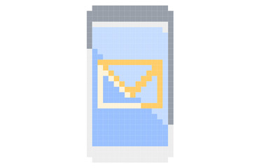 携帯電話のメール通知