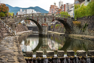 眼鏡橋　長崎の観光地