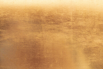 Gold abstract background or texture and gradients shadow horizontal shape