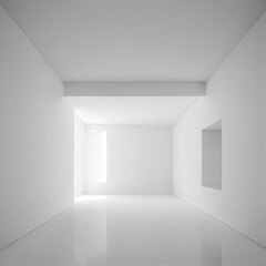 Interior 9 3d blanco