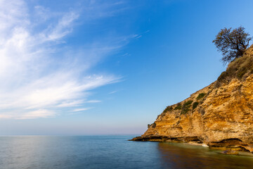 rocks at the coastline