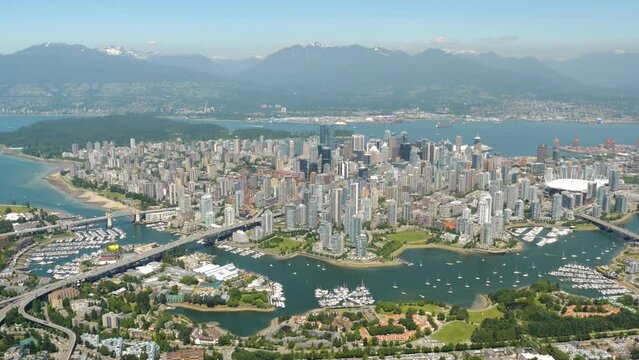 Experience the stunning beauty of Vancouver, BC like never before with this breathtaking aerial footage showcasing the city's iconic skyline, picturesque mountains and sparkling waterways. A must See.